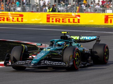 Fernando Alonso en el GP de Canadá 2025