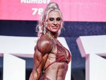 Imagen de Carolina Fernández, culturista gallega
