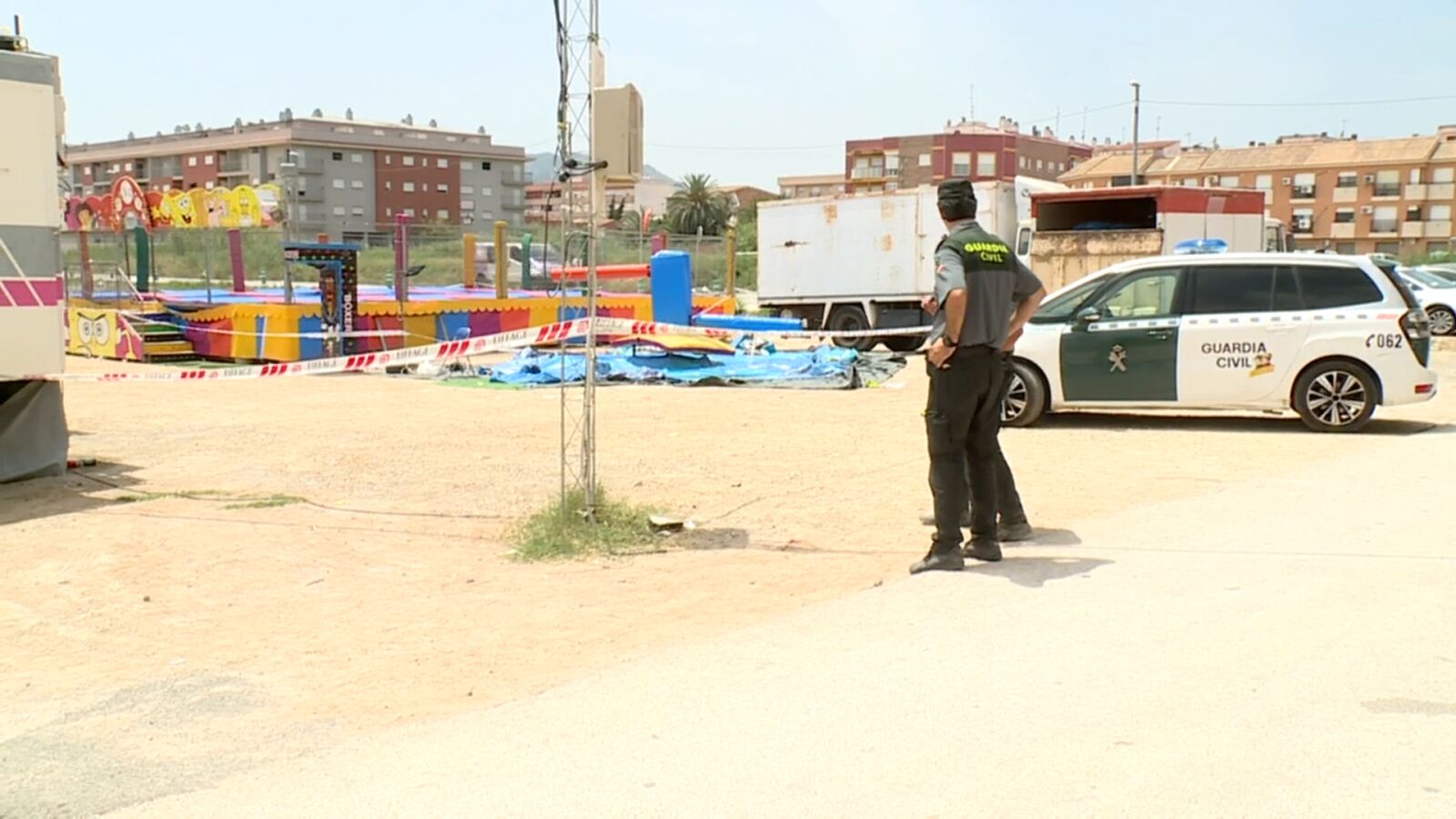 El padre de uno de los niños electrocutados en una atracción en Murcia: 
