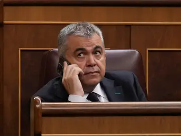 Santos Cerdán, en el Congreso de los Diputados Santos Cerdán, en el Congreso de los Diputados