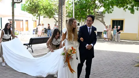 Belén Écija y su padre, Daniel Écija Belén Écija y su padre, Daniel Écija