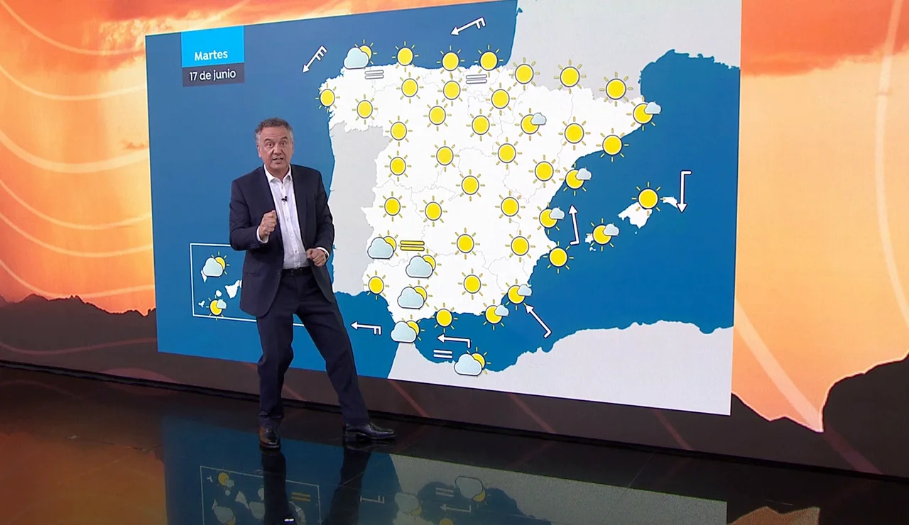 Roberto Brasero y la previsión del 17 de junio