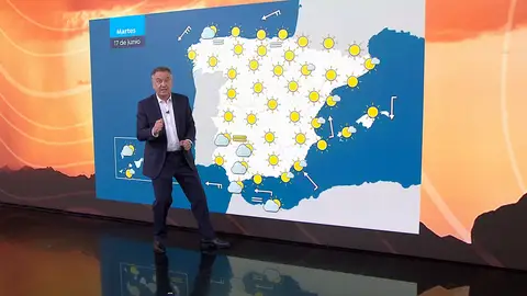 Roberto Brasero y la previsión del 17 de junio Roberto Brasero y la previsión del 17 de junio