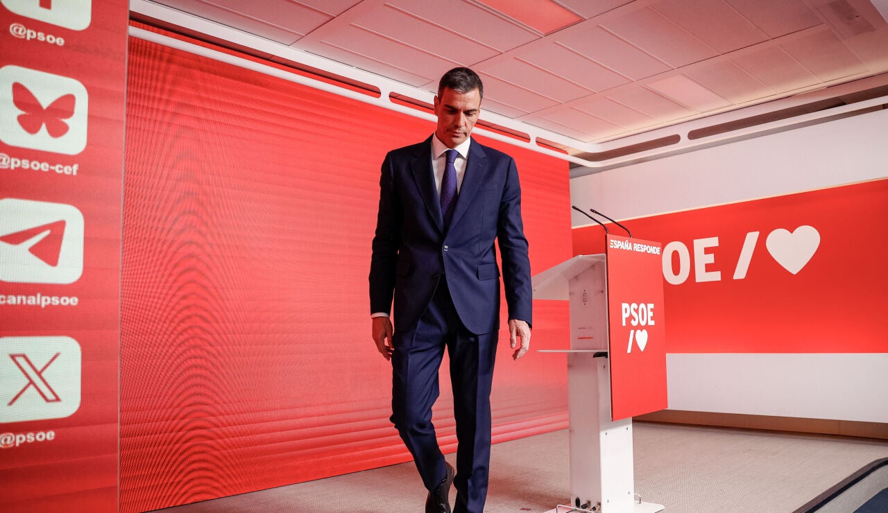 Pedro S&aacute;nchez en Ferraz