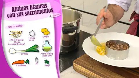 Ingredientes para las alubias Ingredientes para las alubias