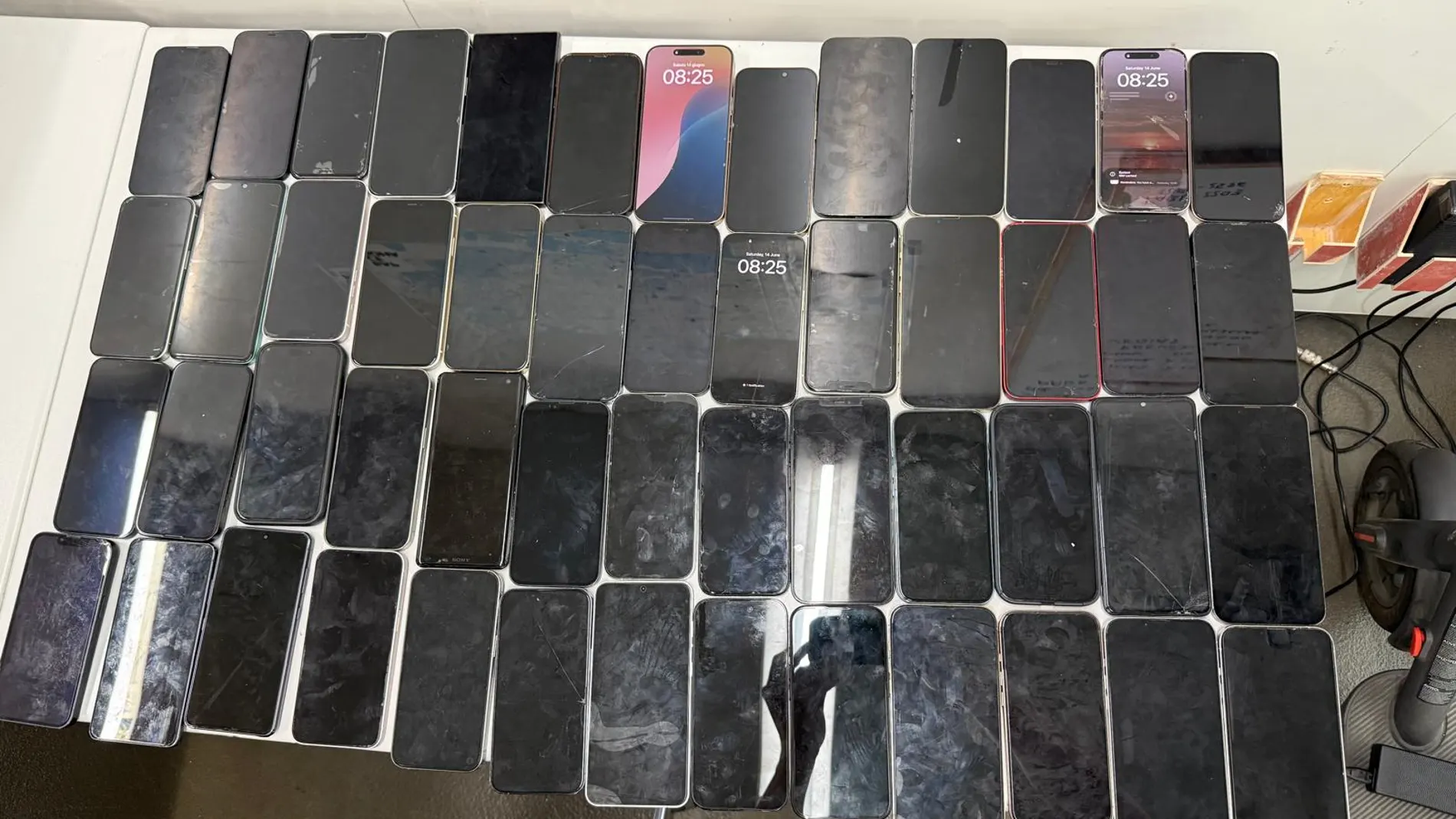 móviles robados en el festival Sónar 2025 móviles robados en el festival Sónar 2025