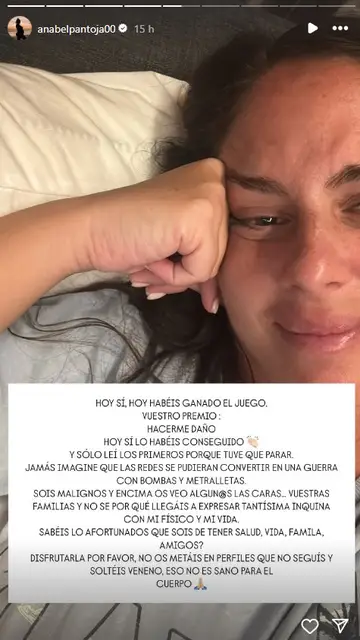 Story de Anabel Pantoja Story de Anabel Pantoja