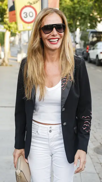 Paula Vázquez, en el concierto de Raphael Paula Vázquez, en el concierto de Raphael