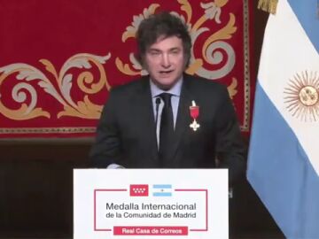  Javier Milei en Madrid