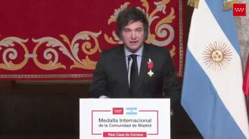  Javier Milei en Madrid