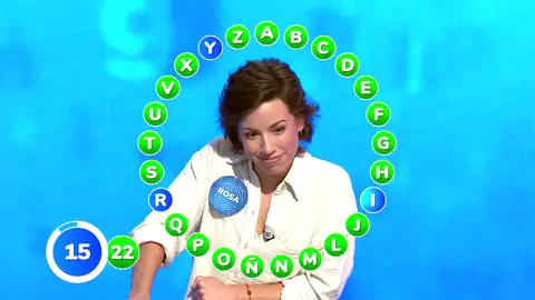 La valiente decisión de Rosa en El Rosco: arriesga a tres letras del bote de 1.744.000 euros La valiente decisión de Rosa en El Rosco: arriesga a tres letras del bote de 1.744.000 euros