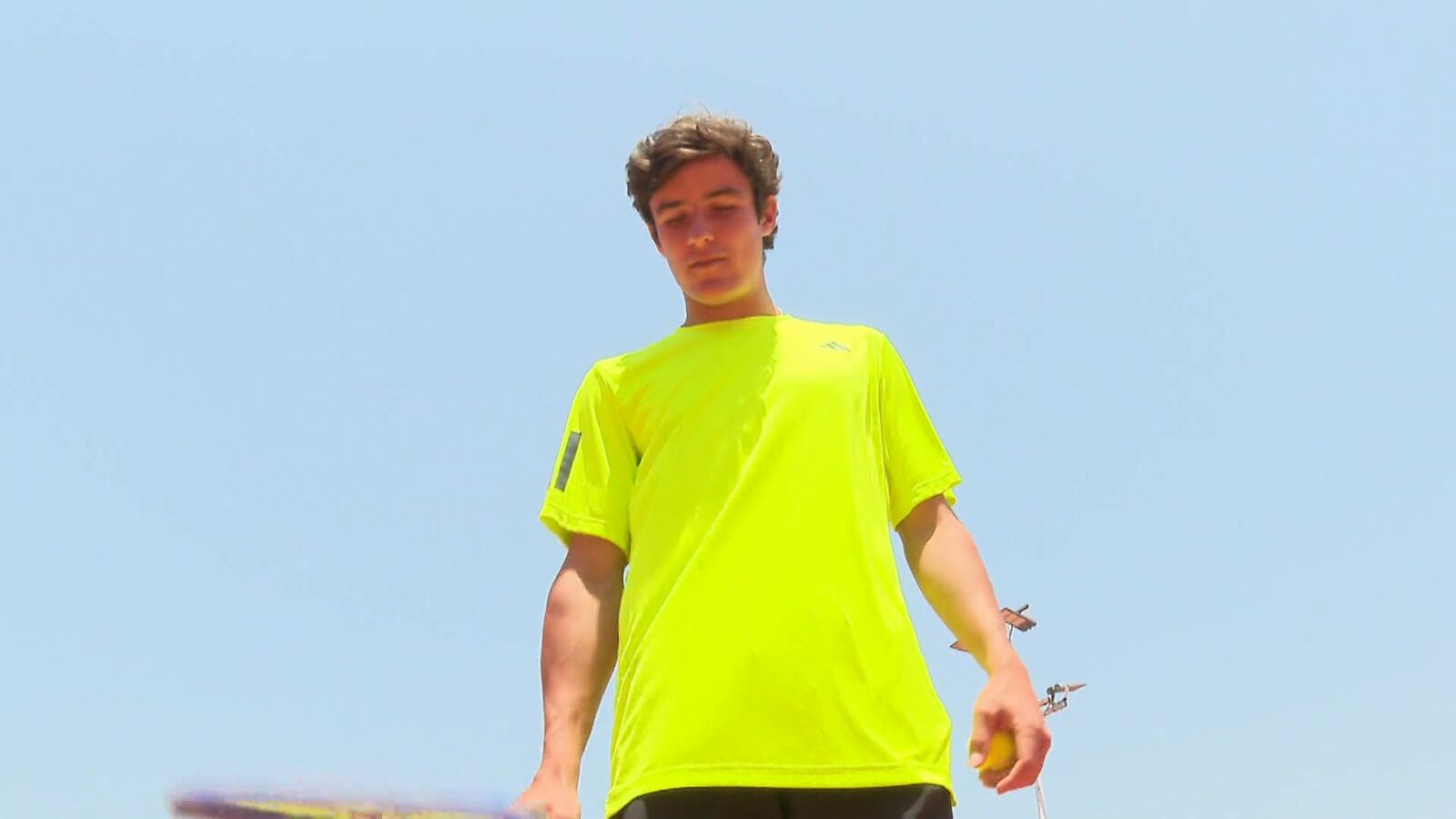 Andrés Santamarta, el número uno júnior que sueña con conquistar el tenis profesional