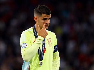 Álvaro Morata, tras la final de la Nations League ante Portugal