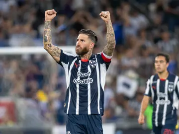 Sergio Ramos, en un partido con Rayados de Monterrey Sergio Ramos, en un partido con Rayados de Monterrey