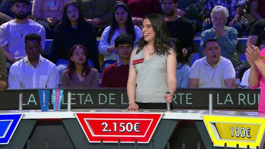 El panelazo que sit&uacute;a a Cristina en la Final de La ruleta de la suerte: una decisi&oacute;n acertada