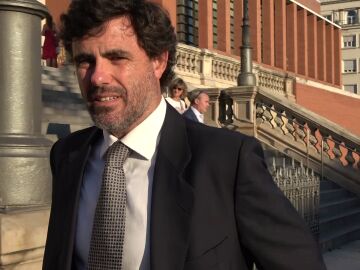 Antonio Matos, en la misa funeral de Alfonso de Borb&oacute;n y Escasany