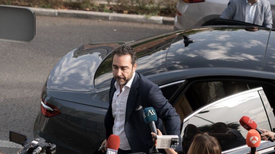 V&iacute;ctor de Aldama, a su salida del juzgado de Majadahonda