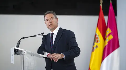 El presidente de Castilla La Mancha, Emiliano García Page El presidente de Castilla La Mancha, Emiliano García Page