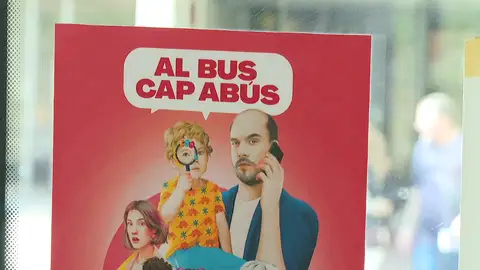 Campaña en los autobuses de Barcelona Campaña en los autobuses de Barcelona