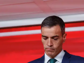 Pedro Sánchez en rueda de prensa Pedro Sánchez en rueda de prensa