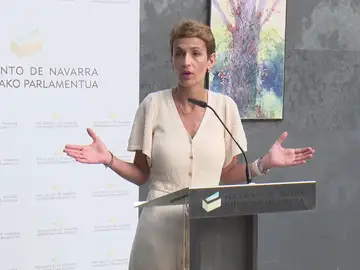 María Chivite asegura que no va a dimitir porque no ha ningún indicio de ilegalidad: "Saldremos adelante" María Chivite asegura que no va a dimitir porque no ha ningún indicio de ilegalidad: "Saldremos adelante"