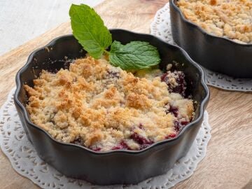 Karlos Arguiñano, sobre el postre de crumble de cerezas: "Cuando lo pruebes, te vas a acordar de mí"