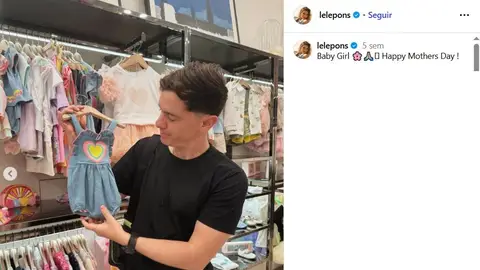 Guaynaa comprando ropa para su hija Guaynaa comprando ropa para su hija