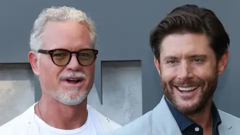 Eric Dane y Jensen Ackles en Los Angeles presentándo la serie Countdown Eric Dane y Jensen Ackles en Los Angeles presentándo la serie Countdown