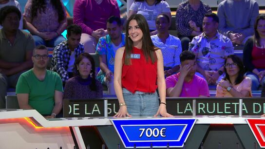 &iexcl;Menudo comienzo! Mar&iacute;a completa el primer panel del programa con 800 euros