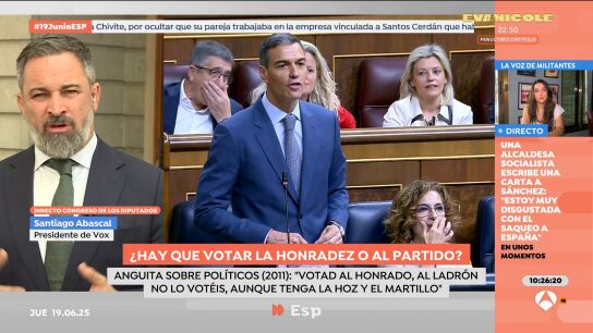 Santiago Abascal en Espejo Público