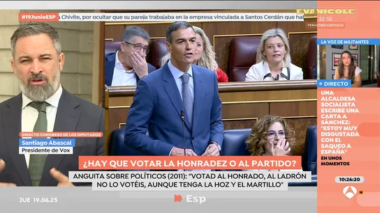 Santiago Abascal en Espejo Público Santiago Abascal en Espejo Público