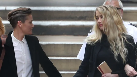 Amber Heard y su expareja Bianca Butti Amber Heard y su expareja Bianca Butti