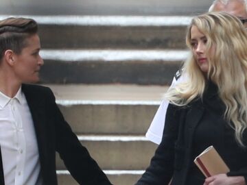 Amber Heard y su expareja Bianca Butti