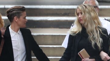 Amber Heard y su expareja Bianca Butti