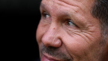 Simeone, en el partido ante Seattle Sounders