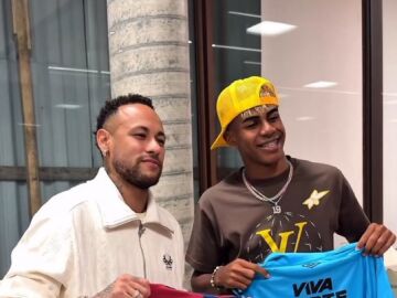Neymar y Lamine Yamal en Brasil