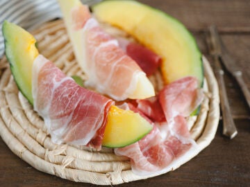 Mel&oacute;n con jam&oacute;n