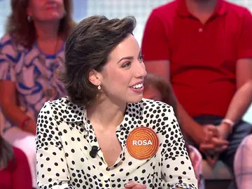 Rosa, convertida en un icono de Pasapalabra: “La perfección sí existe” Rosa, convertida en un icono de Pasapalabra: “La perfección sí existe”