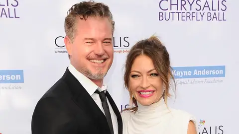 Eric Dane con su exmujer Rebecca Gayheart en 2017 Eric Dane con su exmujer Rebecca Gayheart en 2017