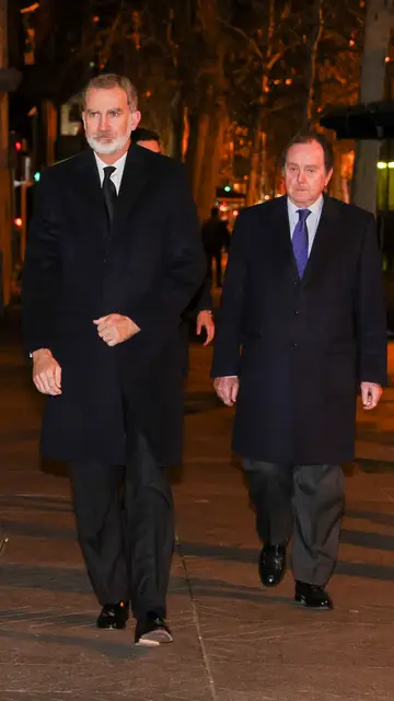 El rey Felipe y Jaime Alfonsín El rey Felipe y Jaime Alfonsín