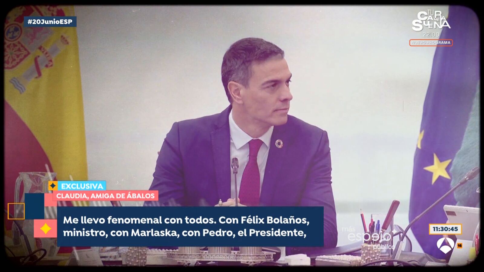 Nueva entrega de Claudia Montes, la amiga Miss Asturias de Ábalos, y sus relaciones con Pedro Sánchez y varios ministros: 