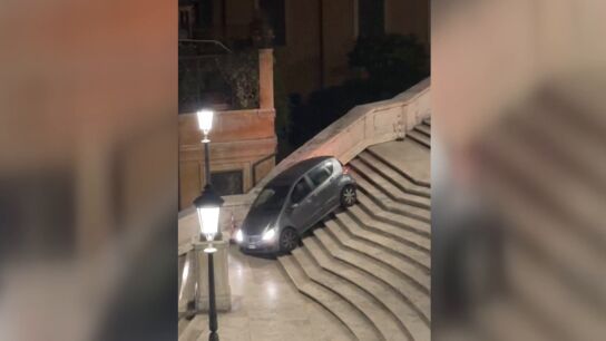 Coche escalinata Roma
