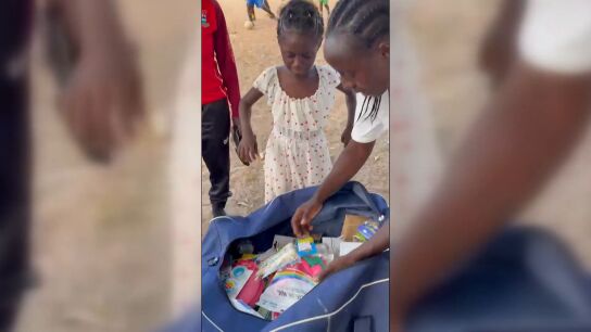  El proyecto solidario de Fatou Kanteh, futbolista del Sevilla, en Gambia