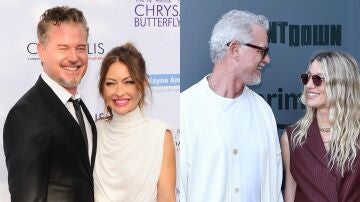 Eric Dane y su exmujer Rebecca Gayheart y su novia Janell Shirtcliff