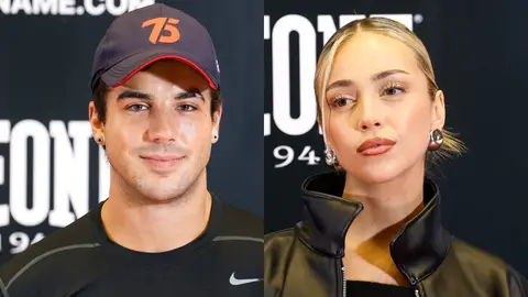 Óscar Casas y Ana Mena en un montaje Óscar Casas y Ana Mena en un montaje