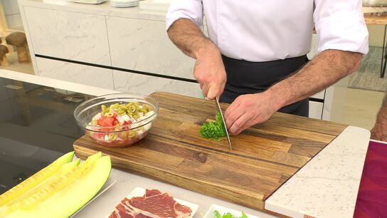 Así prepara Joseba Arguiñano la vinagreta perfecta para una ensalada