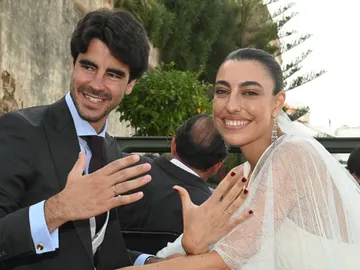 Vicente Benítez y Claudia Jiménez tras su boda Vicente Benítez y Claudia Jiménez tras su boda