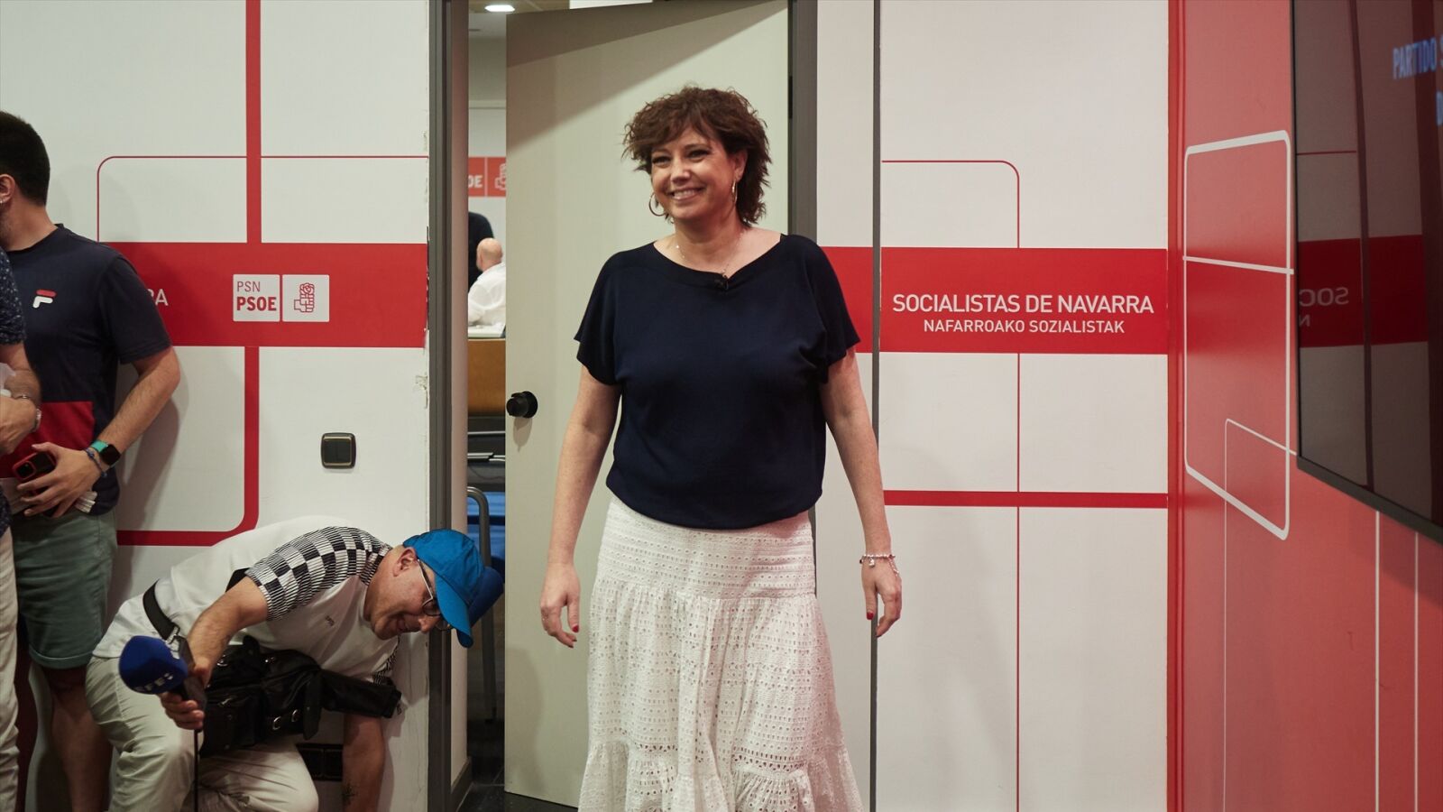 Ainhoa Unzu, la nueva portavoz del PSN, llevó a Nicoleta, amiga de Koldo, en las listas electorales de 2023