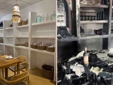Incendian un restaurante en Ibiza