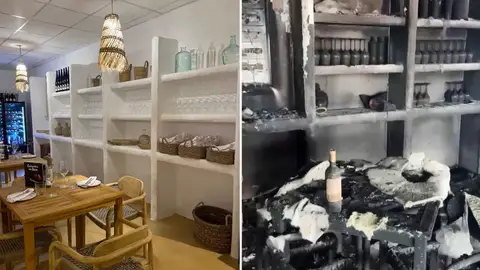 Incendian un restaurante en Ibiza Incendian un restaurante en Ibiza